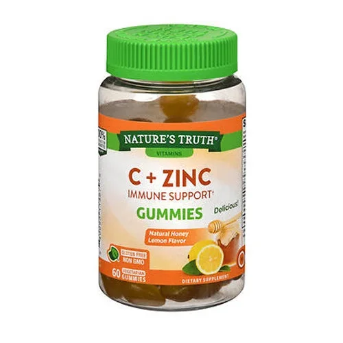 Nature’s Truth, Vitamin C With Zinc, 60 Gummies