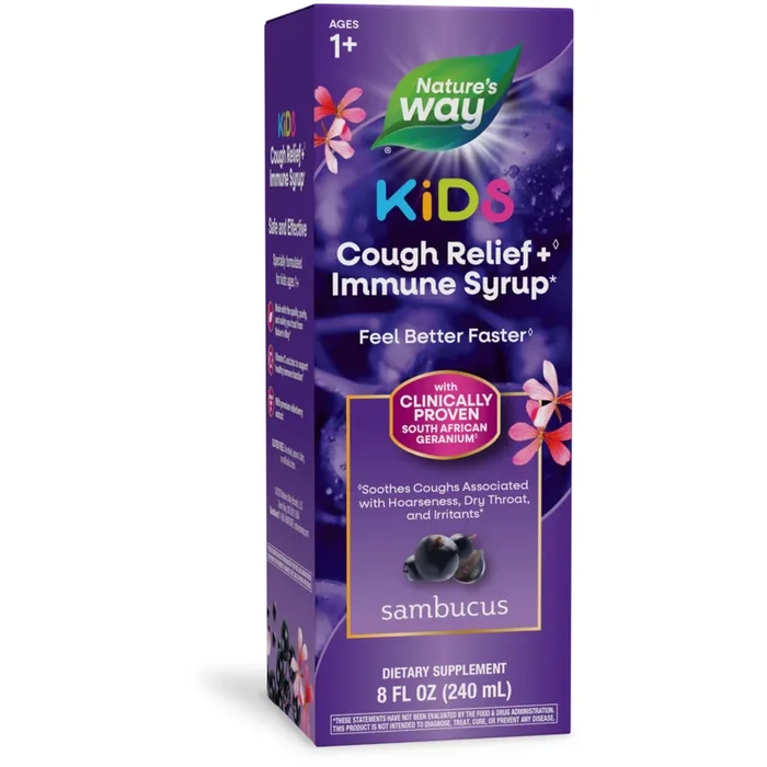 Nature’s Way – Sambucus Relief Kids Syrup – 4 fl. oz.