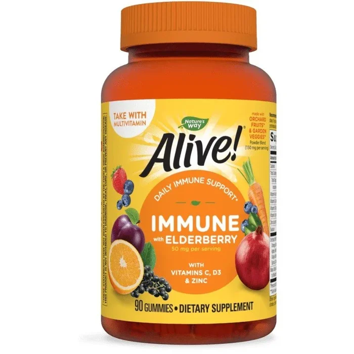 Nature’s Way Alive! Immune Gummies 90 Gummy