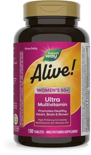 Nature’s Way Alive! Women’s 50+ Ultra Multivitamin 150 Tablet