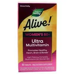 Nature’s Way Alive! Women’s 50+ Ultra Multivitamin 60 tabs