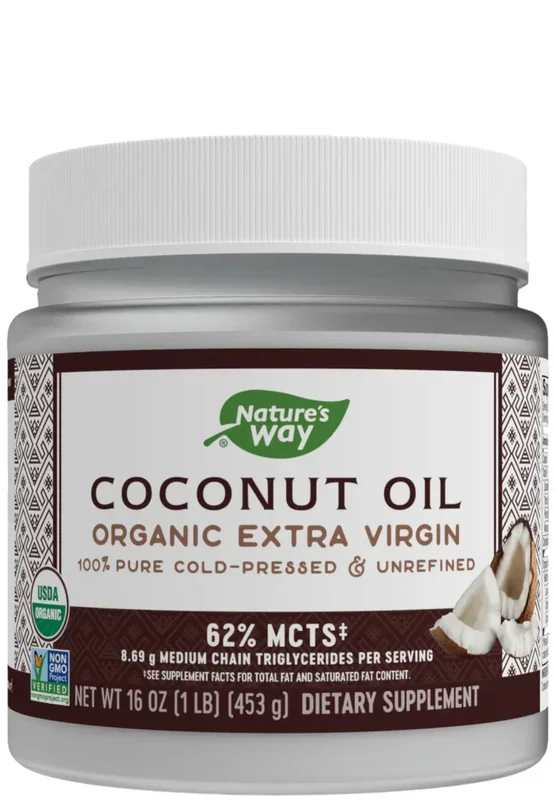 Nature’s Way Coconut Oil Organic Extra Virgin