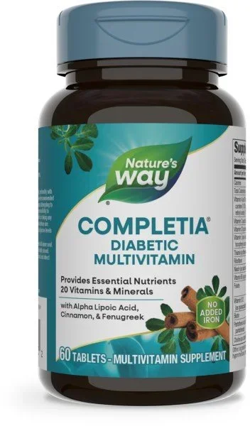 Nature’s Way Completia Diabetic (iron free) 60 Tablet