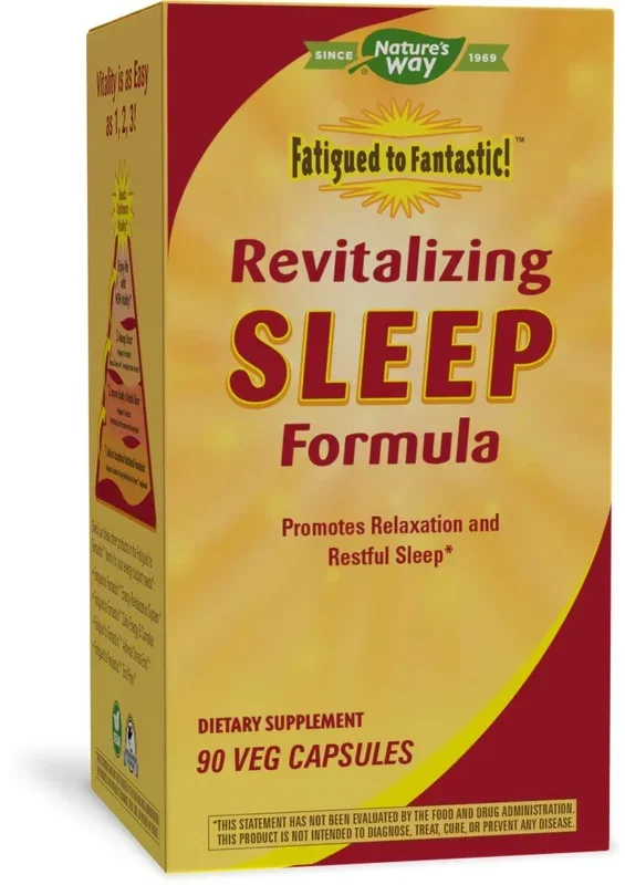 Nature’s Way Fatigued to Fantastic! Revitalizing Sleep Formula 90 Capsule