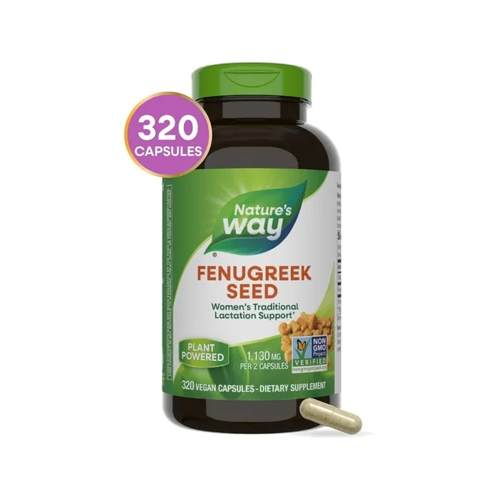 Nature’s Way Fenugreek Seed 320 Vcaps