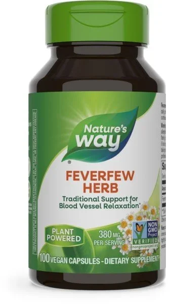 Nature’s Way Feverfew Herb 100 Capsule