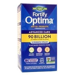 Nature’s Way Fortify Optima Age 50+ Probiotic Advanced Care (90 Billion) 30 vcaps