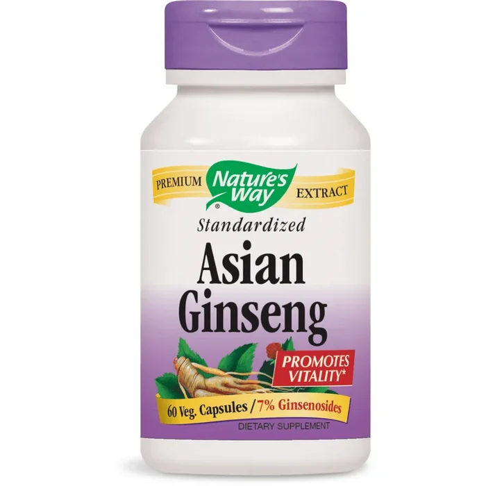 Nature’s Way Korean Ginseng 60 Vcaps