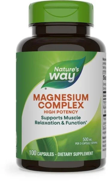 Nature’s Way Magnesium Complex 500mg 100 Capsule