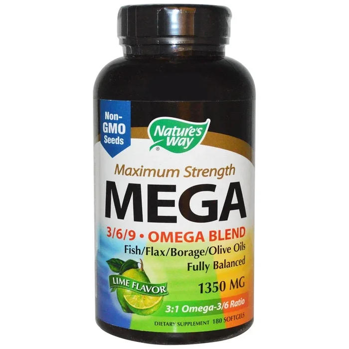 Nature’S Way Mega 3/6/9 Blend 1350Mg 180 Sgel