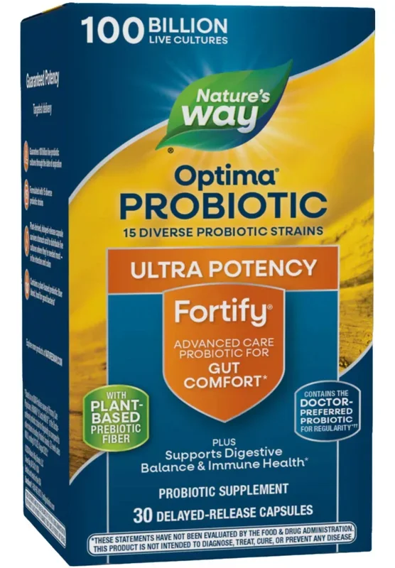Nature’s Way Optima Probiotic Fortify 100 Billion