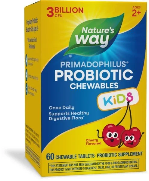 Nature’s Way Primadophilus Kids Chewable Cherry 60 Chewable