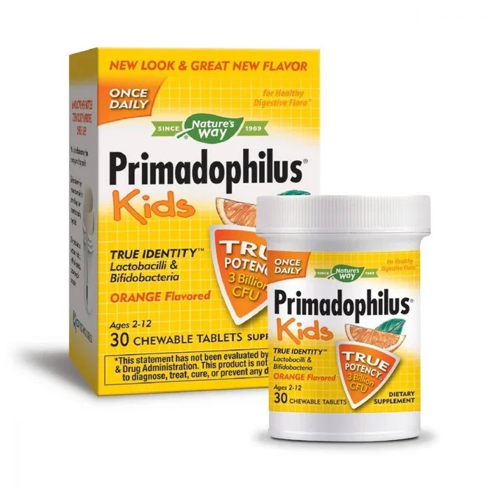 Nature’s Way Primadophilus Kids Orange 30 chewables