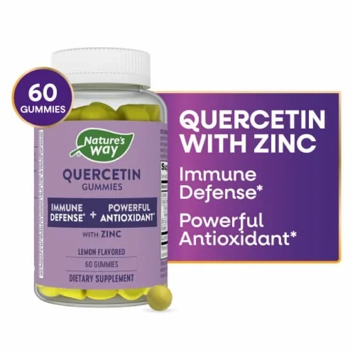 Nature’s Way Quercetin with Zinc 60 gummies