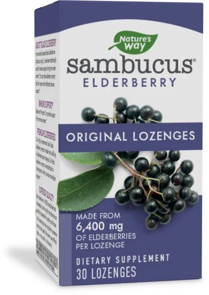 Nature’s Way Sambucus Original Lozenge 30 Lozenge