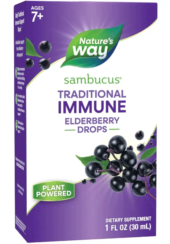 Nature’s Way Sambucus Traditional Immune Elderberry Drops