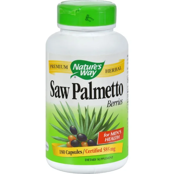 NATURE’S WAY SAW PALMETTO BERRIES, 180 CAP
