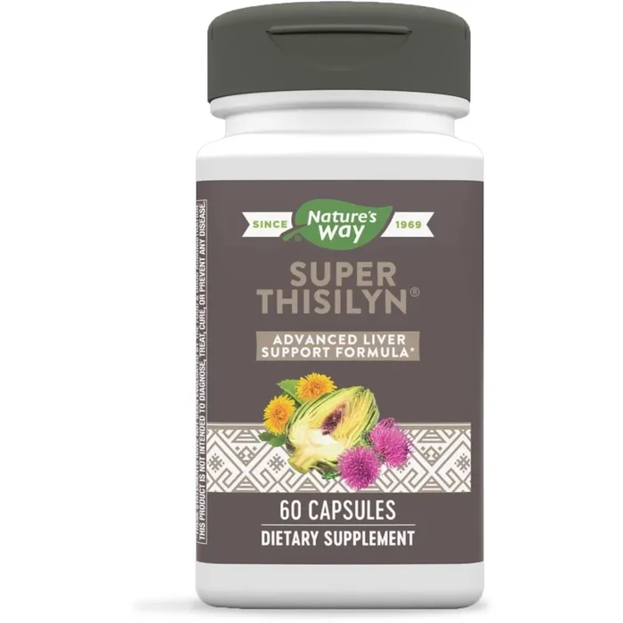 Nature’s Way Super Thisilyn Advanced Liver Support Formula*, Liver Function Support*, 60 Capsules