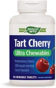Nature’s Way Tart Cherry Ultra Chewable 90 Chewable Tablet