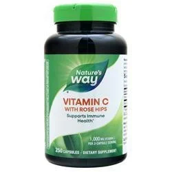 Nature’s Way Vitamin C with Rose Hips 250 caps