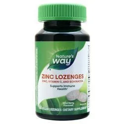 Nature’s Way Zinc Lozenges Wild Berry 60 lzngs