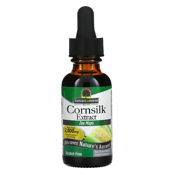 Nature’s Answer, Cornsilk Extract, Alcohol-Free, 2,000 mg, 1 Oz
