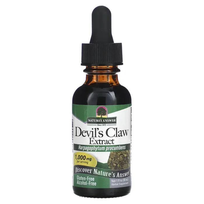 Nature’s Answer, Devil’s Claw Alcohol Free Extract, 1 Oz