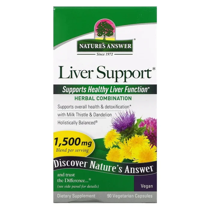Nature’s Answer, Liver Support, 90 Capsules