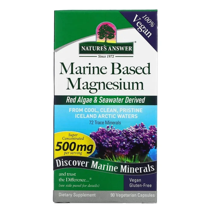 Nature’s Answer, Marine Based Magnesium, 250 mg, 90 Vegetarian Capsules