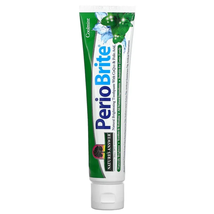 Nature’s Answer, PerioBrite®, Toothpaste with Xylitol, Cool Mint, 4 oz (113.4 g)