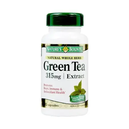 Nature‘s Bounty – Herbal Supplement Green Tea Extract 315 mg Strength Capsule 100 per Bottle – 07431233131