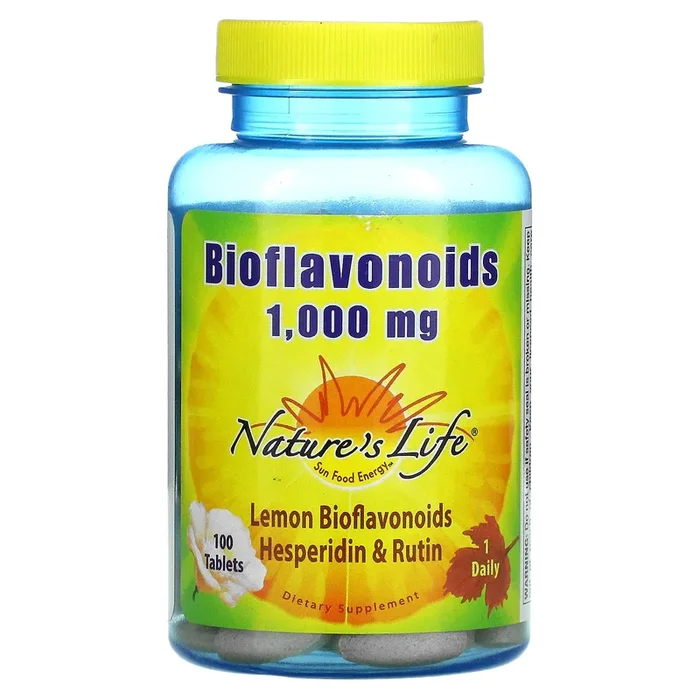 Nature’s Life, Bioflavonoids Lemon 1000mg, 100 Tablets