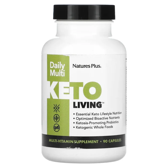 Nature’s Plus, Keto Living, Daily Multi, 90 Capsules