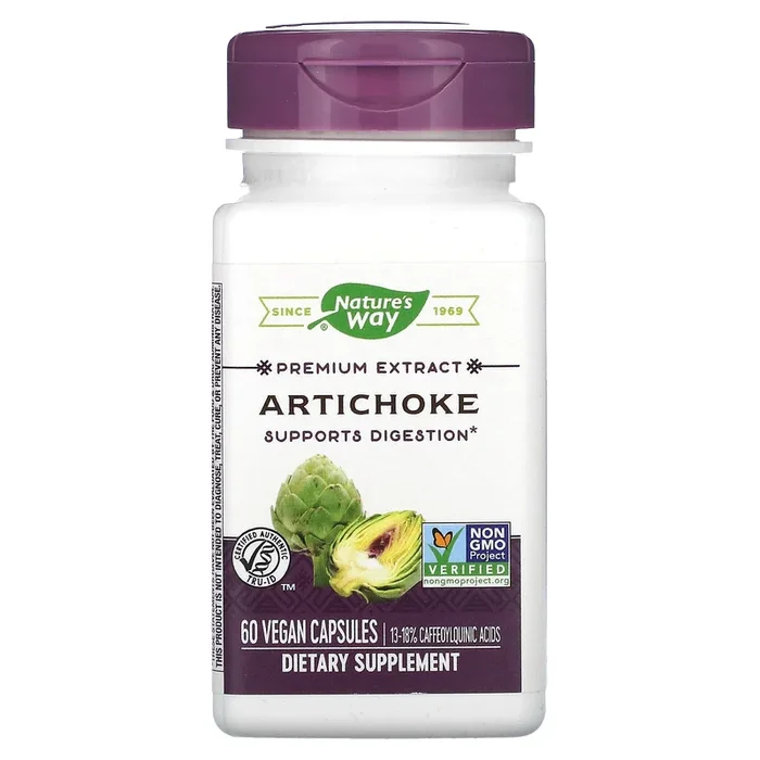 Nature’s Way, Artichoke Standardized Extract, 60 Vegetarian Capsules