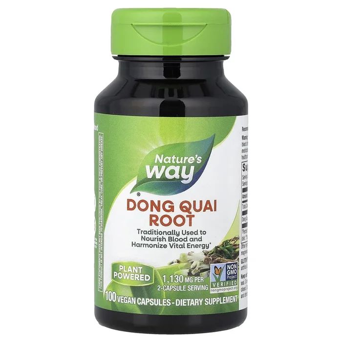Nature’s Way, Dong Quai, 100 Vegetarian Capsules