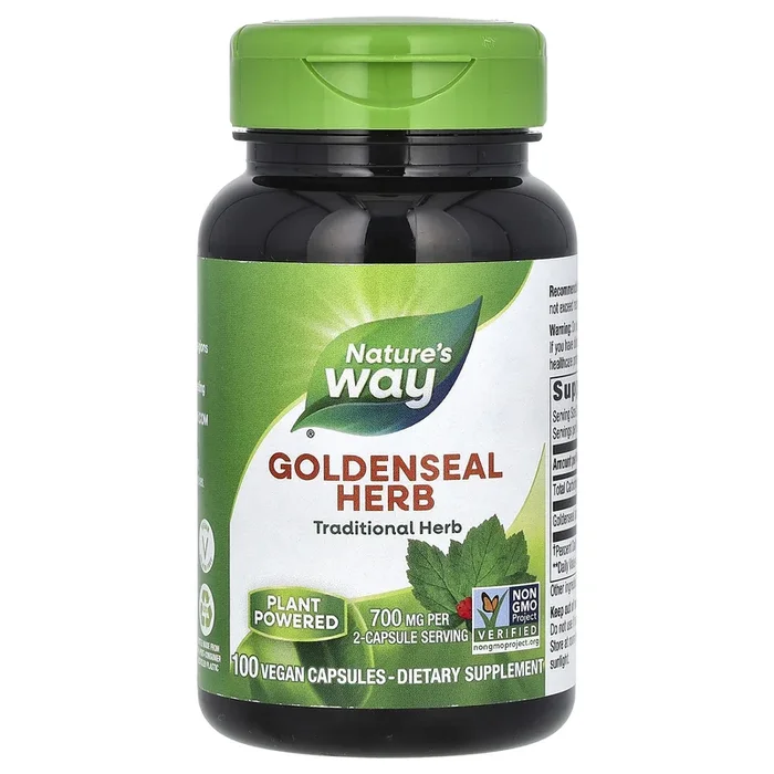 Nature’s Way, Goldenseal Herb, 100 Vegetarian Capsules