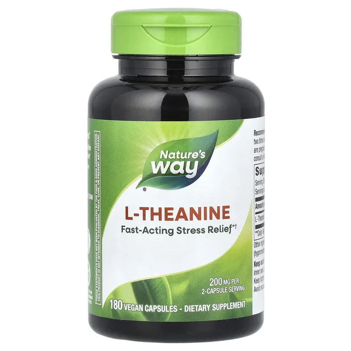 Nature’s Way, L-Theanine 100 mg, 180 Capsules