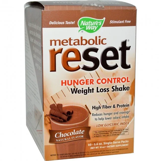 Nature’s Way Metabolic Reset Chocolate 1.6 oz