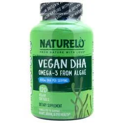 Naturelo Vegan DHA Omega-3 from Algae 120 sgels