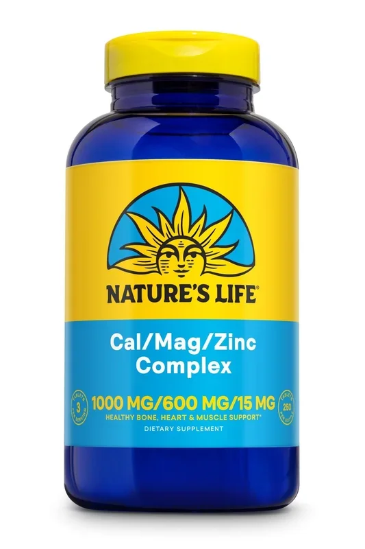 Natures Life Calcium Magnesium Zinc – Vegetarian 250 Tablet