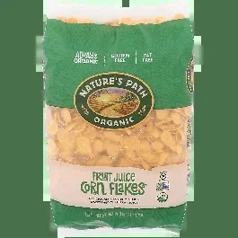 Natures Path Fruit Juice Corn Flakes Cereal Bag-26.4 Oz