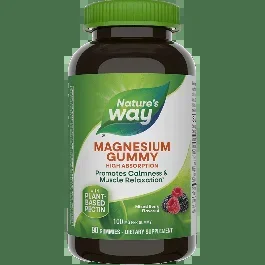 Natures Way Magnesium Gummy Mixed Berry–60 Gummies