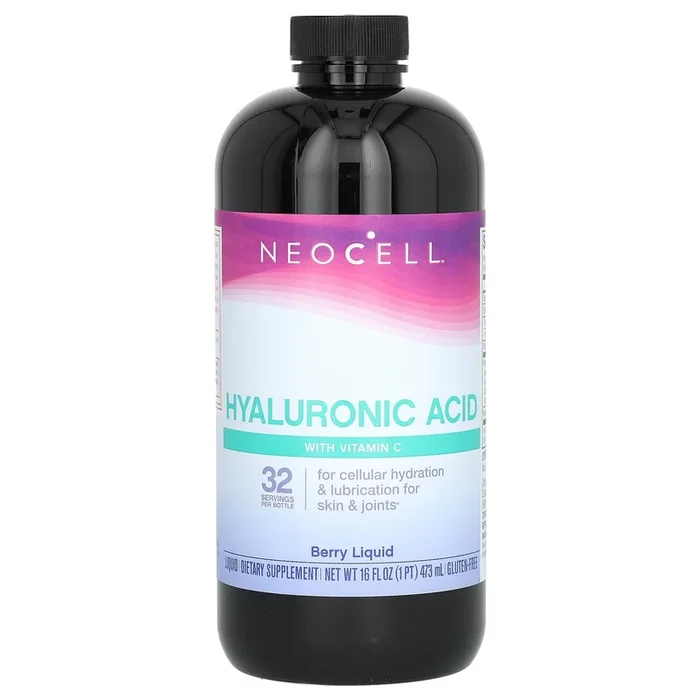 Neocell Laboratories, Hyaluronic Acid Blueberry Liquid, 16 Oz