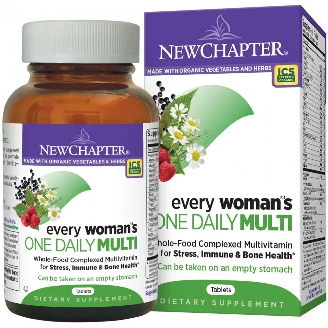 New Chapter Every Woman’s One Daily Multivitamin 72 Tablets