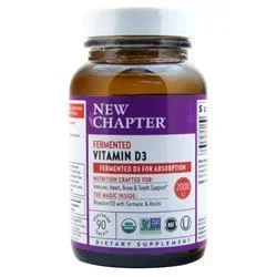 New Chapter Fermented Vitamin D3 90 tabs