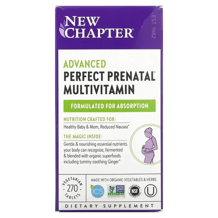 New Chapter, Perfect Prenatal Trimester, 270 Tablets