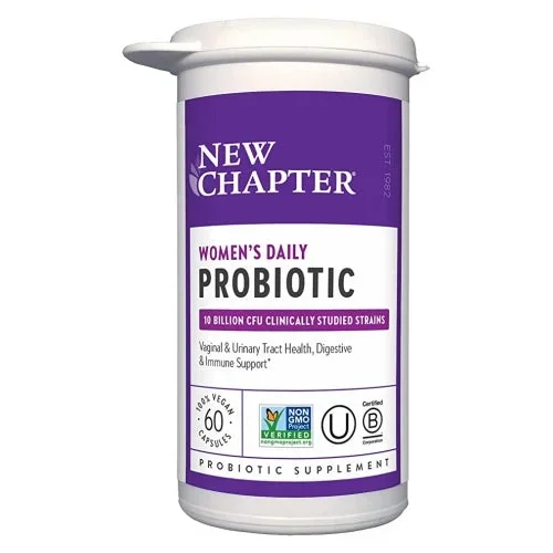 New Chapter, Women’s Daily Probiotic, 10 Billion 60 Veg Caps