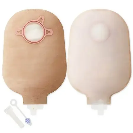 New Image – Urostomy Pouch Two-Piece System 9 Inch Length, Maxi 2-1/4 Inch Stoma Drainable – 18403