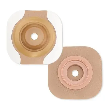 New Image CeraPlus – Ostomy Barrier Precut, Extended Wear Adhesive Tape Borders 44 mm Flange Green Code System 1 Inch Opening – 11504
