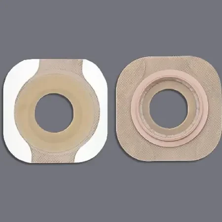 New Image FlexWear – Ostomy Barrier Precut, Standard Wear Adhesive Tape 44 mm Flange Green Code System Hydrocolloid 5/8 Inch Opening – 14301